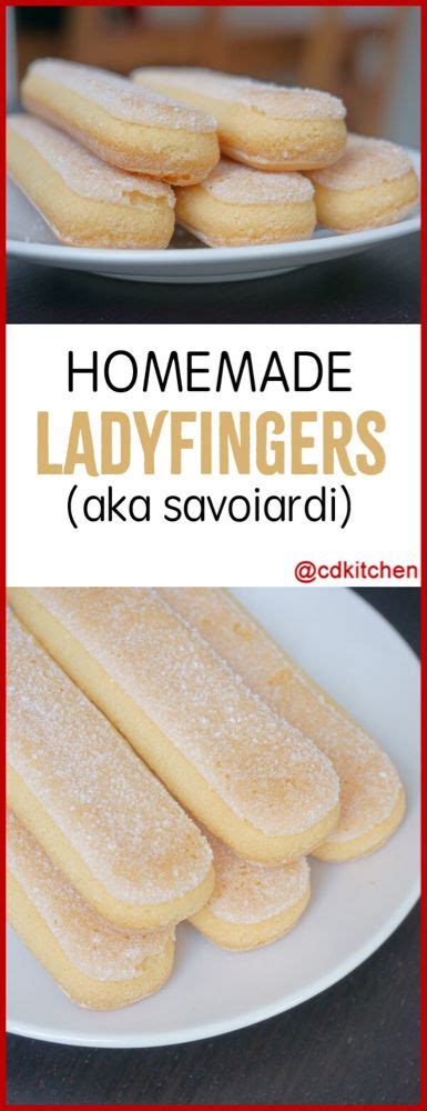 Italian ladyfinger biscuit or savoiardi is an authentic italian recipe that is known for its ability to enhance the flavor of creamy desserts like tiramisu, truffle pudding or mousse. Ladyfingers - Ladyfingers are a small, delicate sponge ...