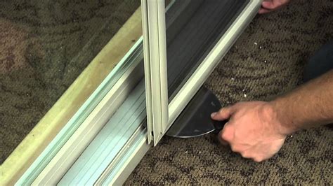 How To Remove And Reinstall A Screen On A Vinyl Sliding Patio Door