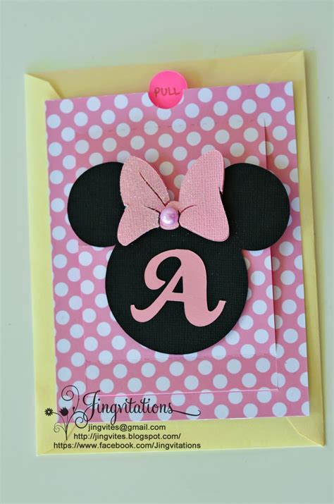 Thousands of stock photos and easy to use tools. Jingvitations: Cricut Handmade Minnie Mouse Pop Up Invitations