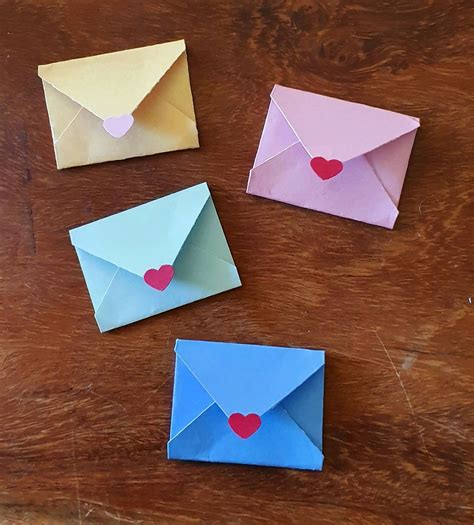 Love Notes Origami Envelopes Mini Envelopes Fairy Etsy