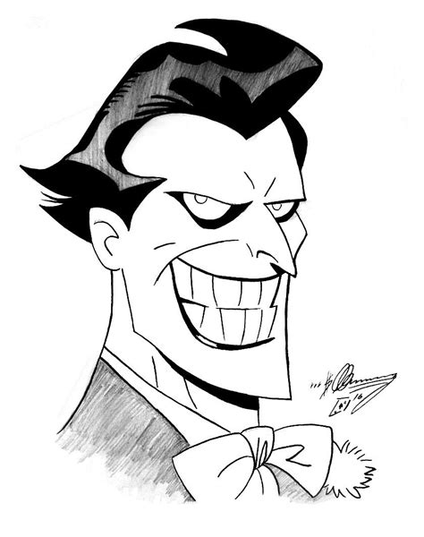 The Joker Animado Joker Drawings Batman Drawing Art Drawings