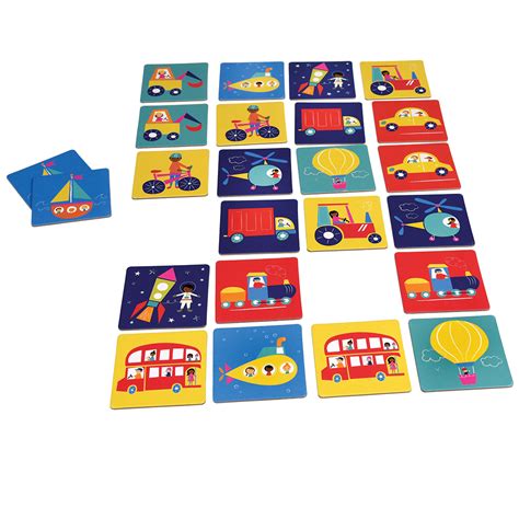 Transport Memory Game Rex London Dotcomtshop