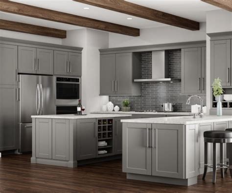 Do you suppose frameless kitchen cabinets online seems nice? Gray - Kitchen Cabinets - Kitchen - The Home Depot