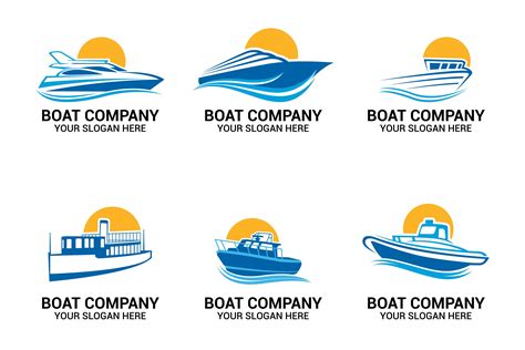 Boats Logo ~ Logo Templates ~ Creative Market