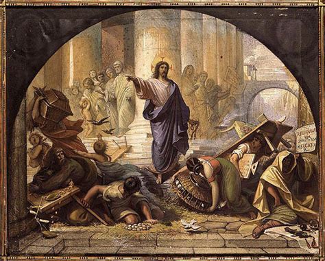 Holy Week In Art Jesus Cleanses The Temple — Ray Downing