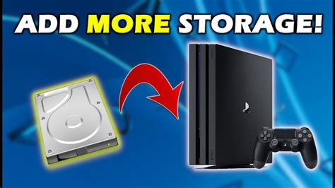 How To Add More Storage To Your Ps4 Easy 2020 Scg Youtube