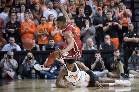 Look Oklahoma State Fans Rush Court After Bedlam Win Over 4 Oklahoma