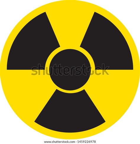 Radioactivity Sign Logo Circular Stock Vector Royalty Free 1459226978