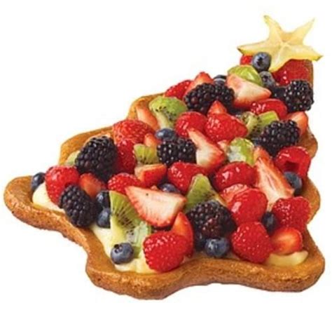 Wegmans Christmas Tree Fruit Tart Desserts 27 Oz Nutrition