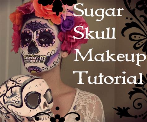 Sugar Skull Makeup Tutorial 11 Steps With Pictures Instructables