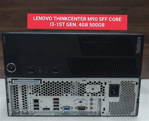 Integrated Lenovo Thinkcentre M90 Sff Core I3 1st Gen 4 Gb 500 Gb