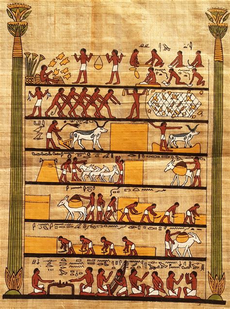 Egyptian Papyrus Art