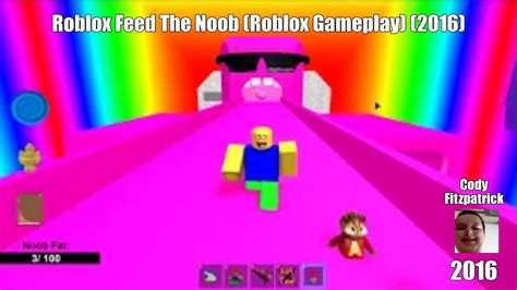 Feed The Giant Noob Roblox Gameplay 2016 Youtube