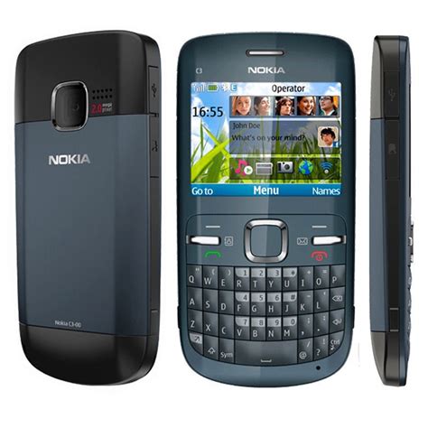 New Unlocked Original Nokia C3 00 Wifi Qwerty Keypad Camera Mobile Bar