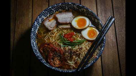 Miso Ramen With Chashu Pork On The Kamado Joe YouTube