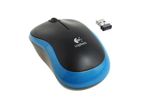 Logitech Wireless Optical Mouse M185 Blue Scanstation