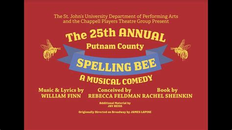 Cptg The 25th Annual Putnam County Spelling Bee Promo Video Youtube