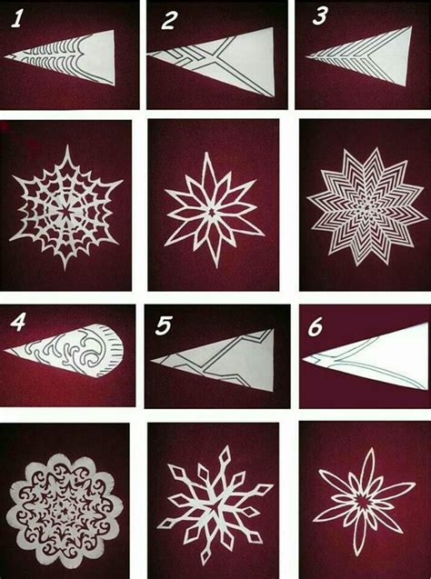 These free printable snowflake templates are perfect for a frozen birthday party, simple. Snowflake | Paper crafts diy, Xmas crafts, Paper crafts