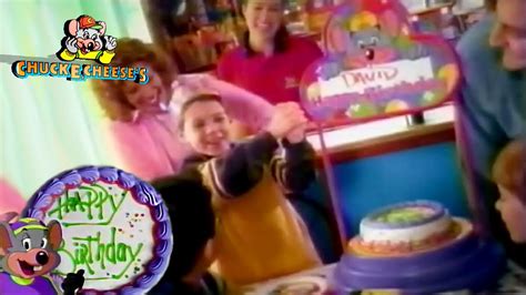 Chuck E Cheeses Birthday Party Commercial 2003 Youtube