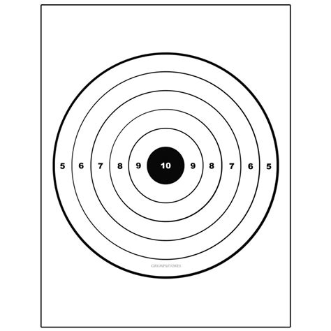 Foshan foyoto hardware product factory may liu skype:style. 50 Bullseye Airsoft Shooting Targets Sniper Rifle Practice ...