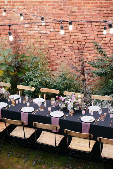 A Beautiful And Moody 30th Birthday Party Dinner Party Decorations