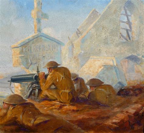 World War One Battle Oil Painting By P Hoffman Knatz At 1stdibs