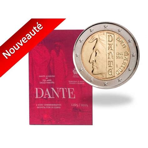 Aside from its history and architecture, the biggest drawcard of this tiny capital city is that it is perched on a mountain with panoramic views of the italian countryside. 2 euro Saint Marin 2015-Dante Alighieri