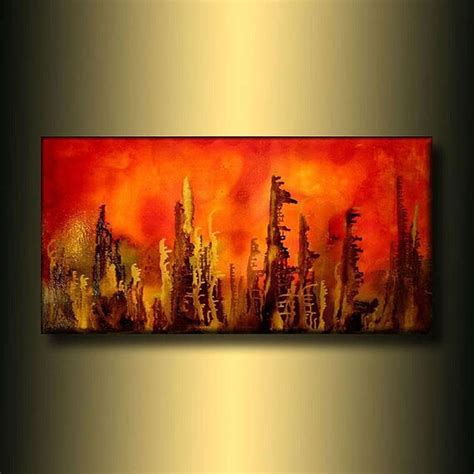 Items Similar To Original Abstract Painting Huge Canvas Painting