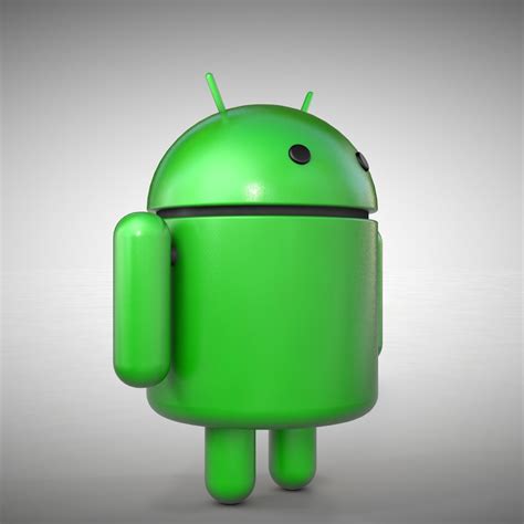 Android Robot 3d Logo Cgtrader