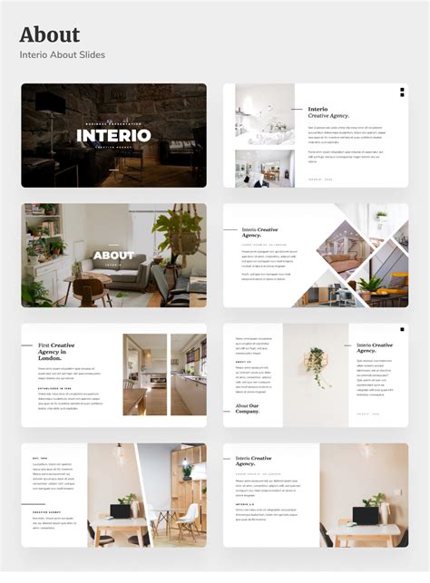 Interio Creative Interior Design Powerpoint Template Interior