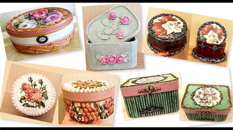 Diy5 Beautiful Jewelry Boxes Ideas Home Decor Ideascardboard Craft