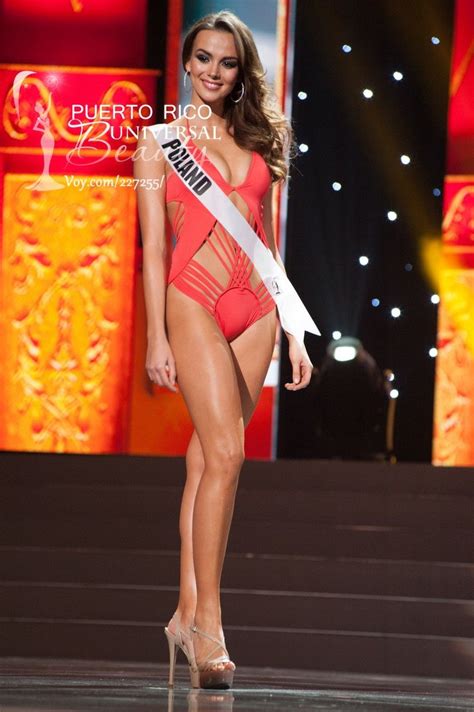 Paulina Krupi Ska Miss Universe Poland Competes In The Swimsuit