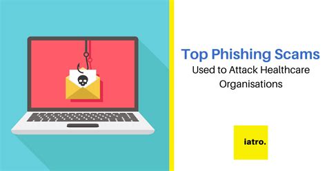top phishing scams used to attack healthcare organisations iatro