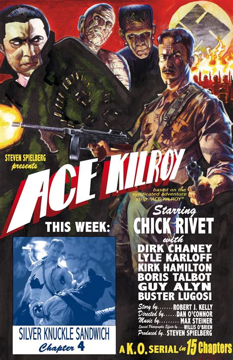Billy Penns Plot Developments Ace Kilroy Serial Poster