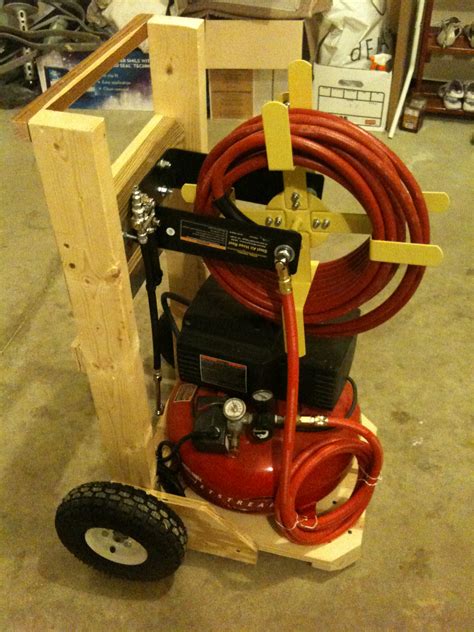 Air Compressor Cart 4 Steps With Pictures Instructables