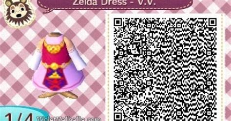 Does anyone know where i can find the qr code for her pro design outfit? ZELDA DRESS. LEGEND OF ZELDA. WINDWAKER. ANIMAL CROSSING ...