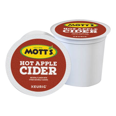 Mott S Single Serve K Cup Pods Hot Apple Cider Pack Of 24