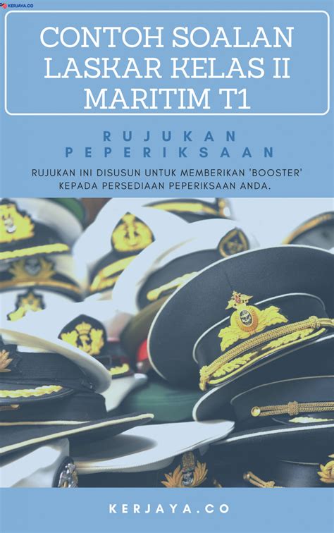 Agensi penguatkuasaan maritim malaysia (apmm) jutaan terima kasih kepada pegawai, jurulatih, staff amsas dan semua yang. Contoh Soalan Laskar Kelas II Maritim T1 Agensi ...