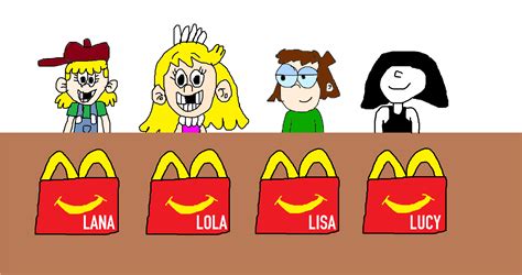 Lana Lola Lisa And Lucys Happy Meals By