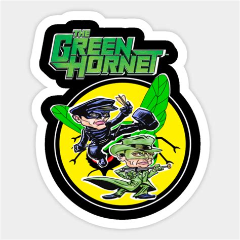 The Green Hornet Green Hornet Sticker Teepublic