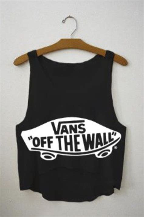 55 top available on tops clothes vans outfit