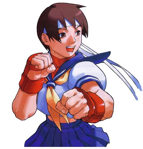 Sakura Kasugano Characters Art Rival Babes Street Fighter Art Sakura Street Fighter