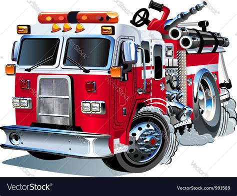 Fire Truck Images Cartoon