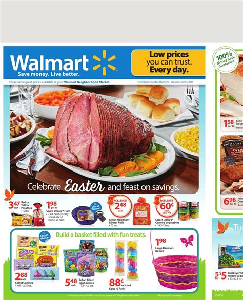 Best harris teeter easter dinner from spiral glazed ham just $1 99 lb grab for easter dinner. April Savings Walmart Ad Food Products and Easter - WeeklyAds2