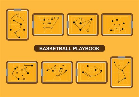 Basketball Playbook Vector Download Free Vector Art Stock Graphics