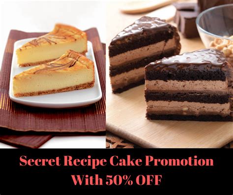 The secret ingredient in the frosting makes it the most decadent cake ever! 50% off on This Secret Recipe Cake Promotion! One Day Only ...