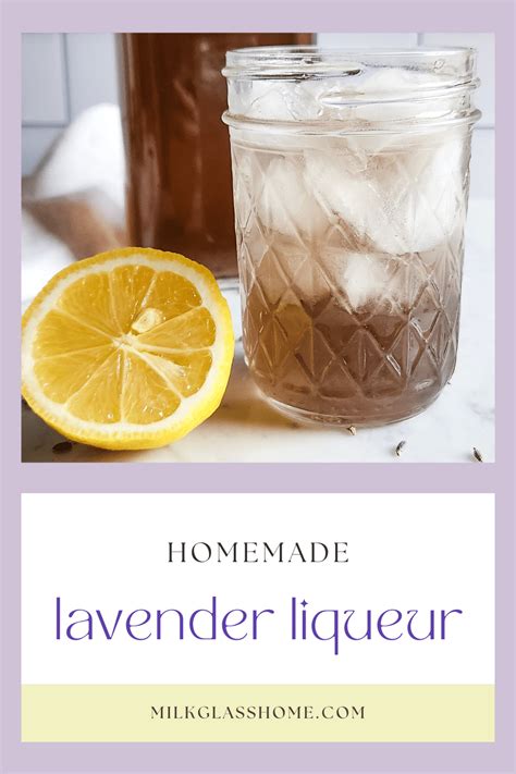 How To Make Lavender Liqueur