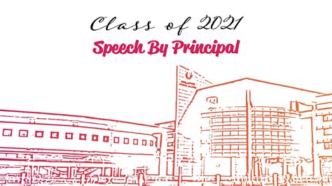 Graduation Ceremony 2021 Speech By Principal Youtube