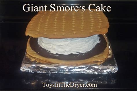 Giant Smores Cake