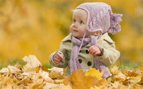 Autumn Child Wallpaper High Definition High Quality Widescreen
